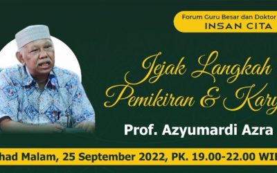 Obituari Prof. Azyumardi Azra oleh Burhanuddin Muhtadi, Ph.D