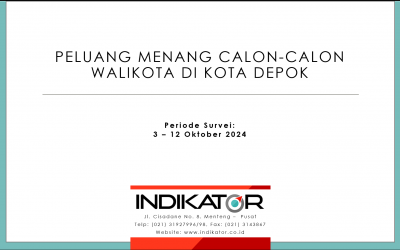 Rilis Indikator Pilwalkot Depok Oktober 2024