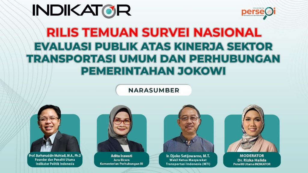 Evaluasi Publik atas Kinerja Sektor Transportasi Umum dan Perhubungan Pemerintahan Jokowi