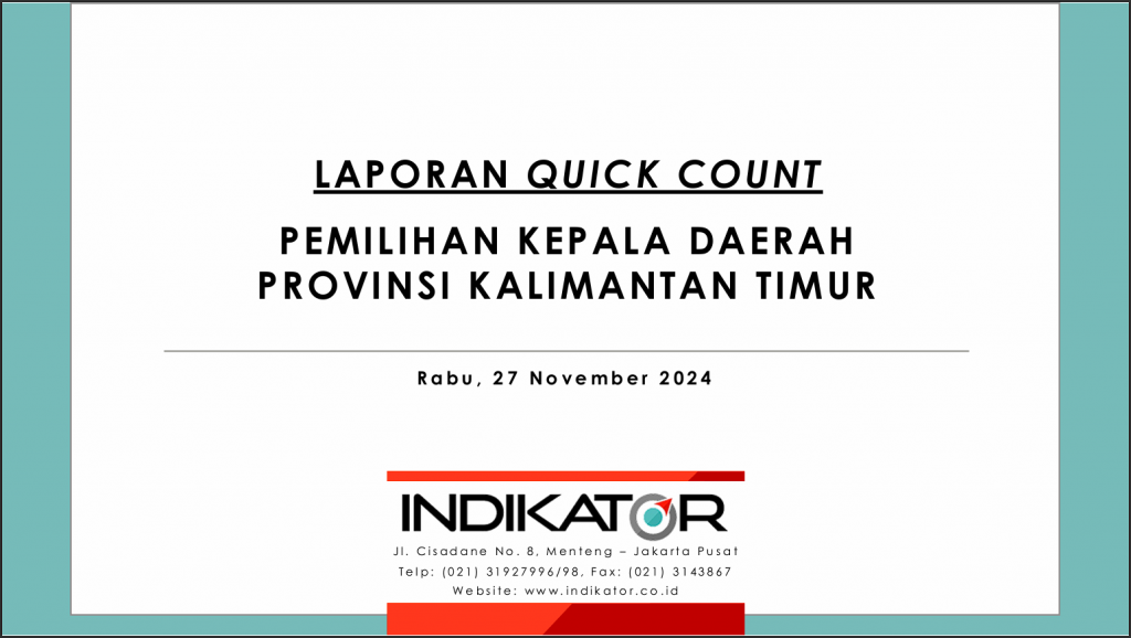 rilis quick count kalimantan timur